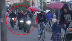 GUERRA A LAS MOTOS EN ANDENES